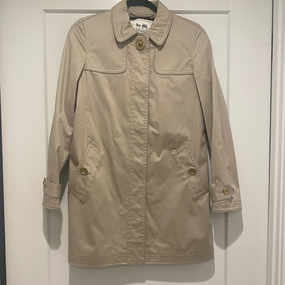 Coach trench coat